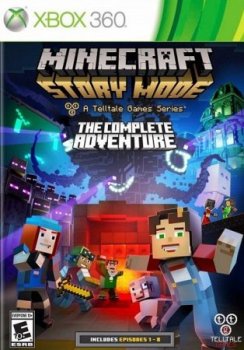 скачать бесплатно Minecraft: Story Mode - The Complete Adventure XBOX 360 торрент
