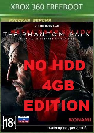 скачать бесплатно Скачать торрент Metal Gear Solid V: The Phantom Pain XBOX 360 торрент